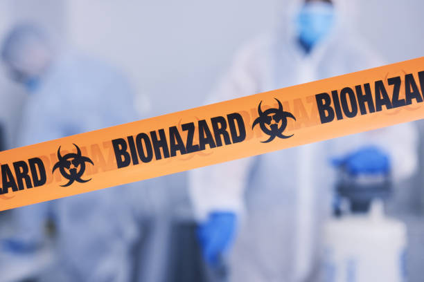 Professional Infectious Disease Decontamination technician working in Islip Terrace, NY
